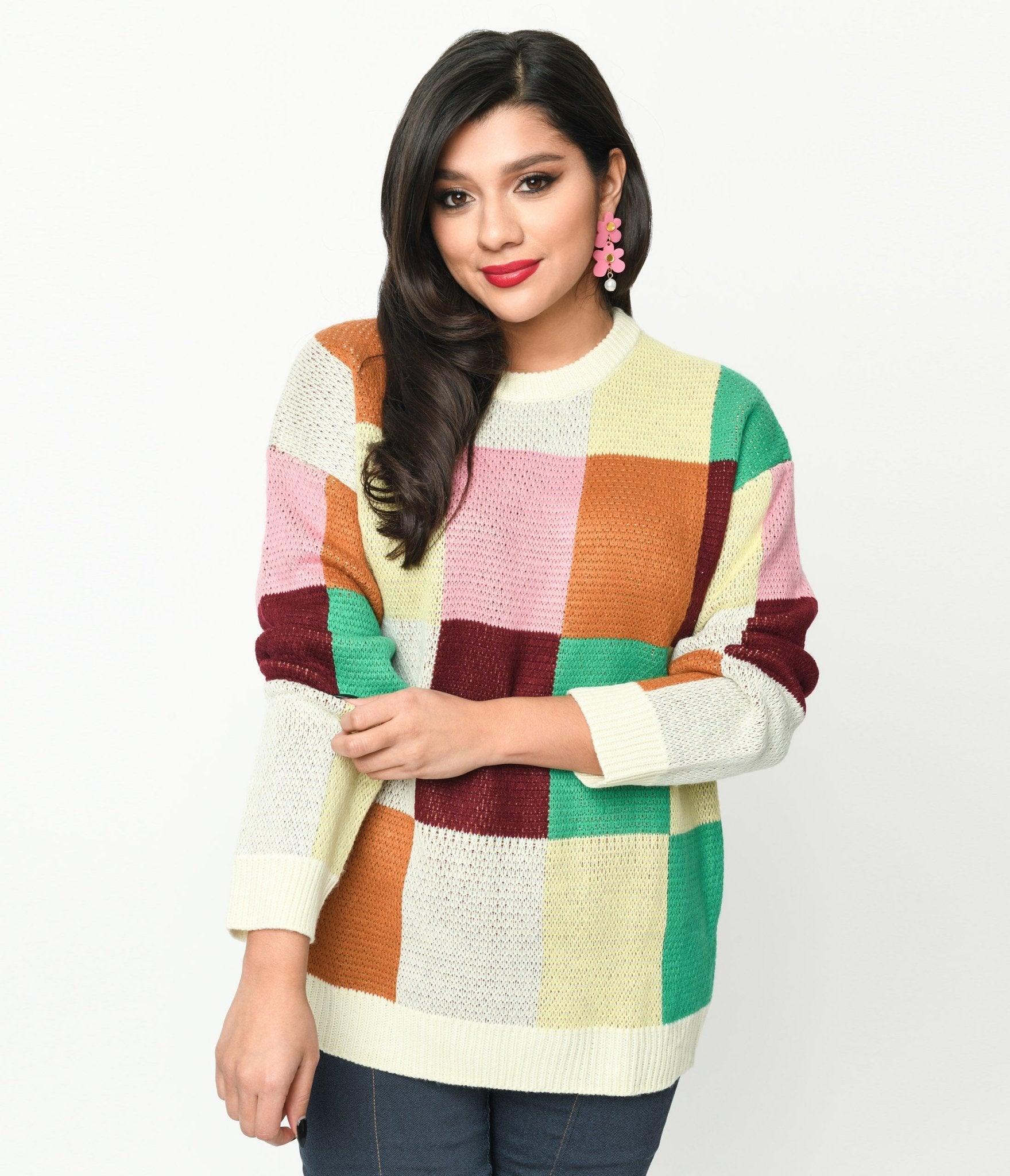 Cream colored womens on sale sweater