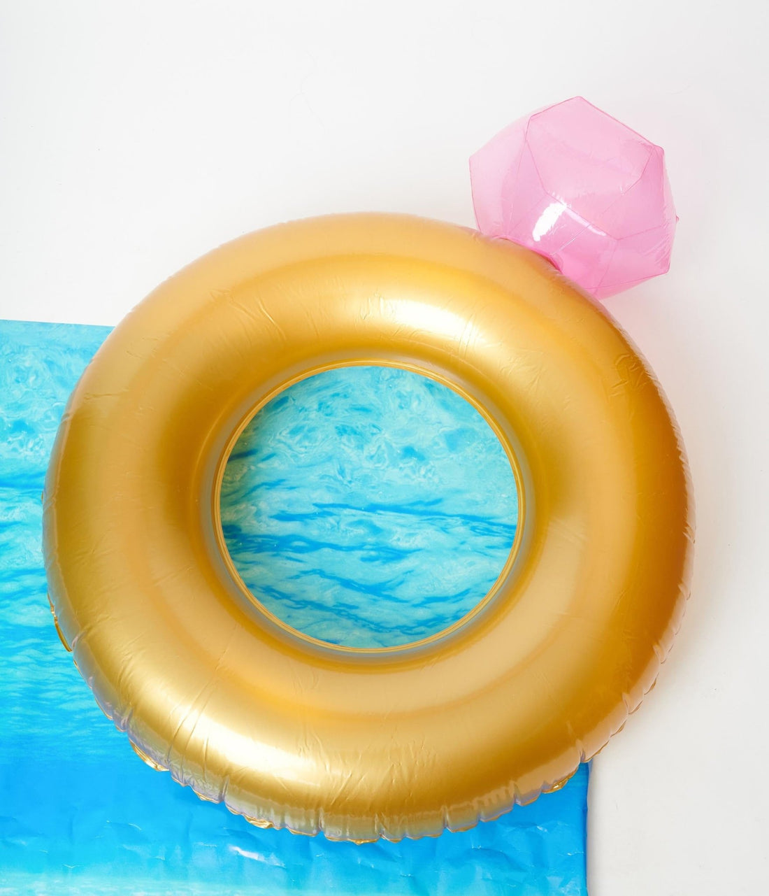 Diamond Ring Pool Float Unique Vintage