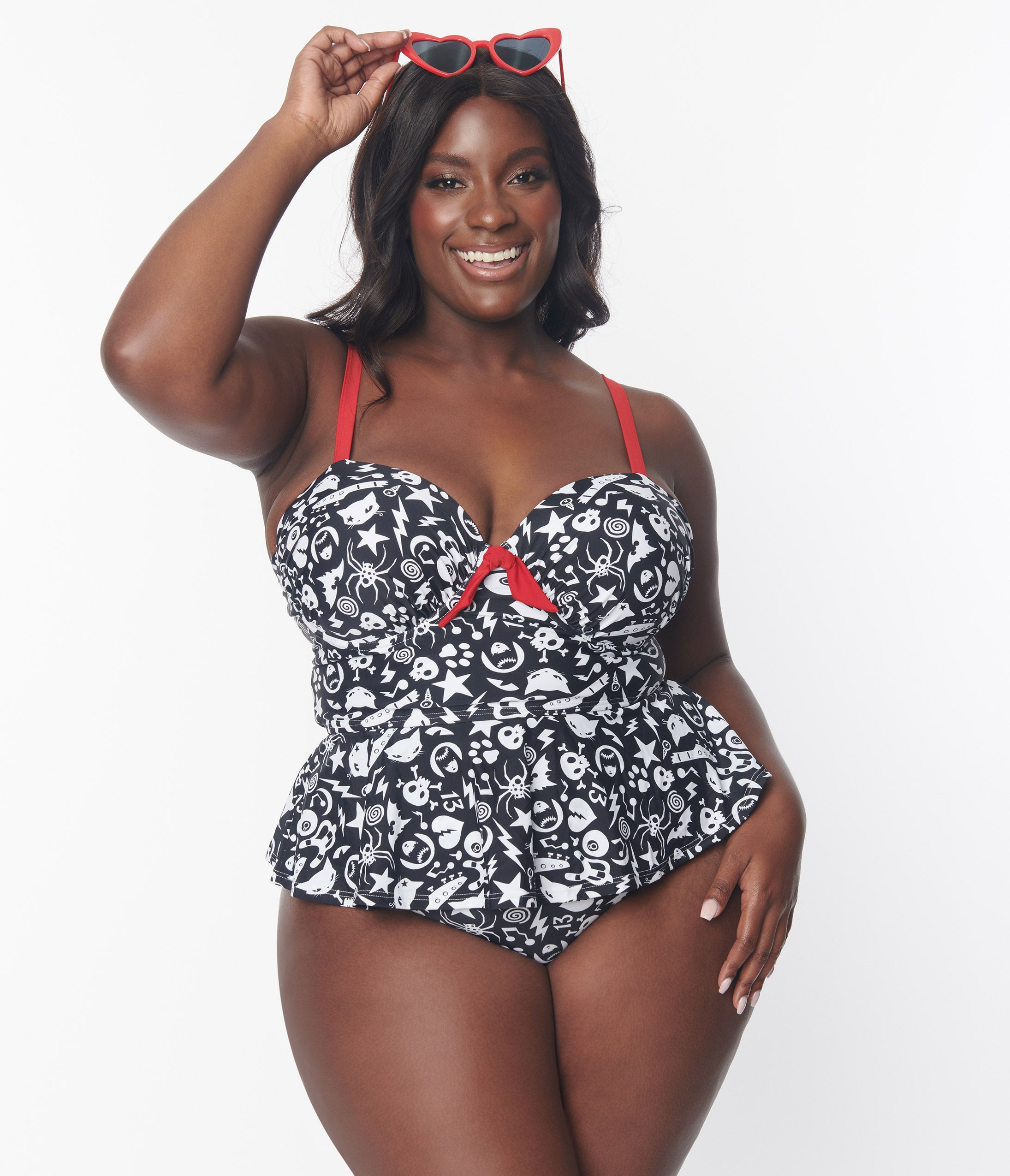 Plus Size Two Piece Swimsuits Unique Vintage