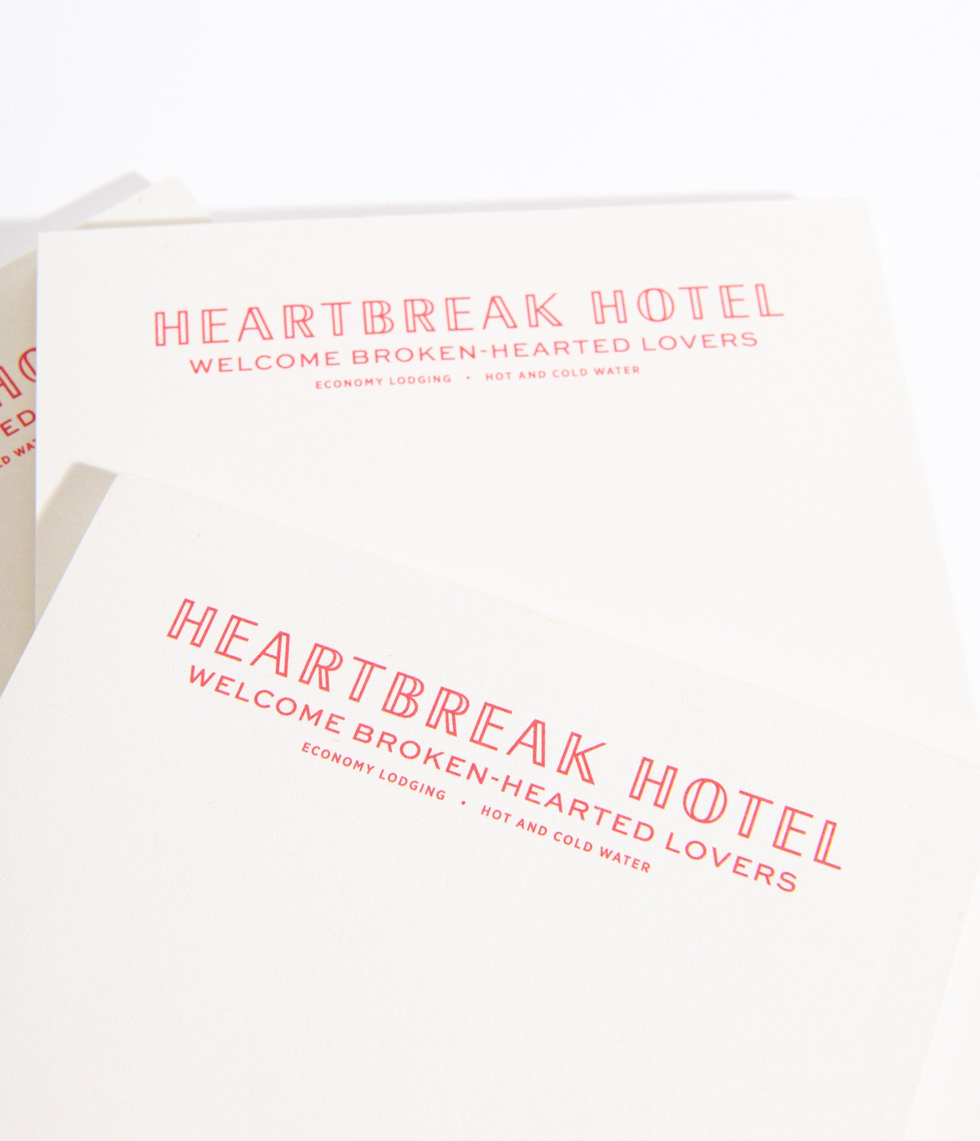 Heartbreak Hotel Notepad - Unique Vintage - Womens, ACCESSORIES, GIFTS/HOME