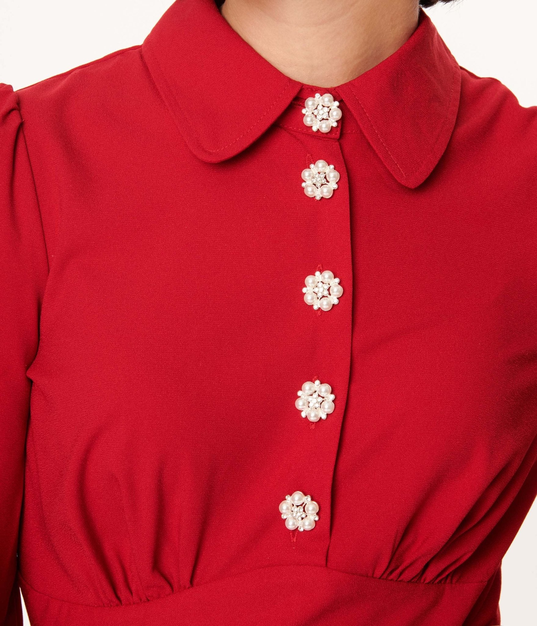 Hell Bunny Red Mia Swing Dress Unique Vintage