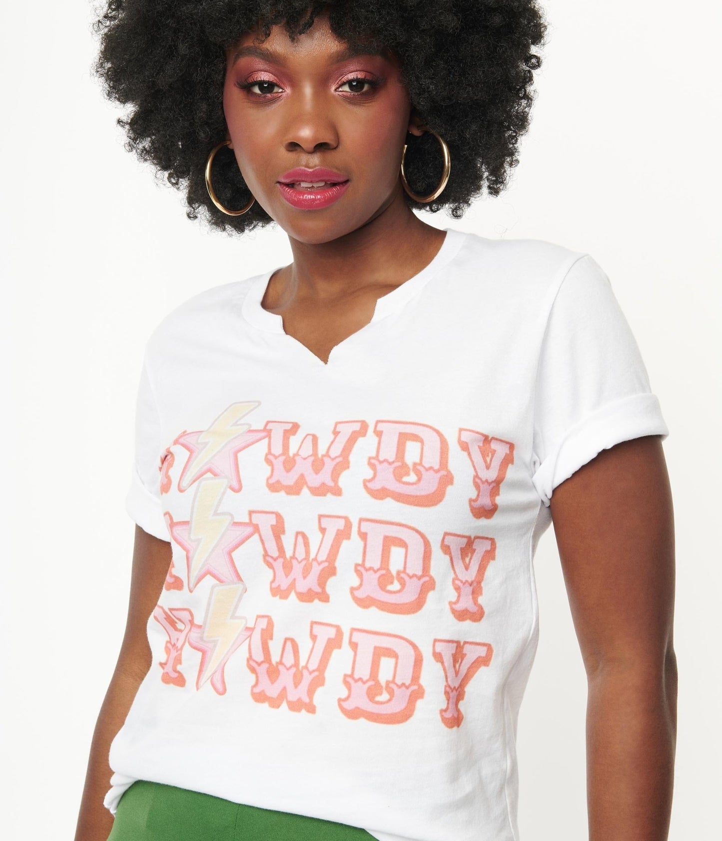 Howdy Western Unisex Graphic Tee - Unique Vintage - Womens, GRAPHIC TEES, TEES
