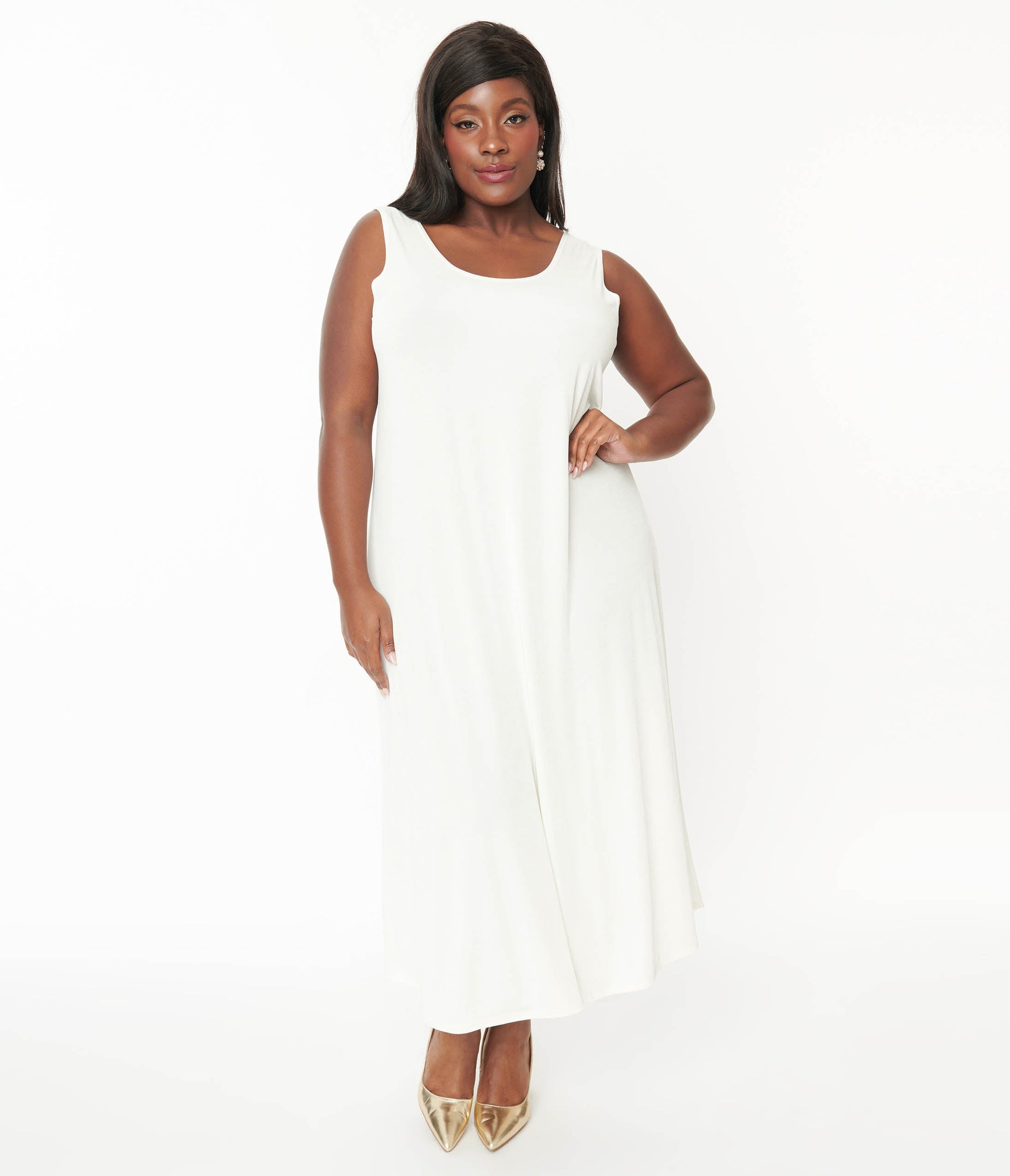 Womens ivory maxi dress Clearance
