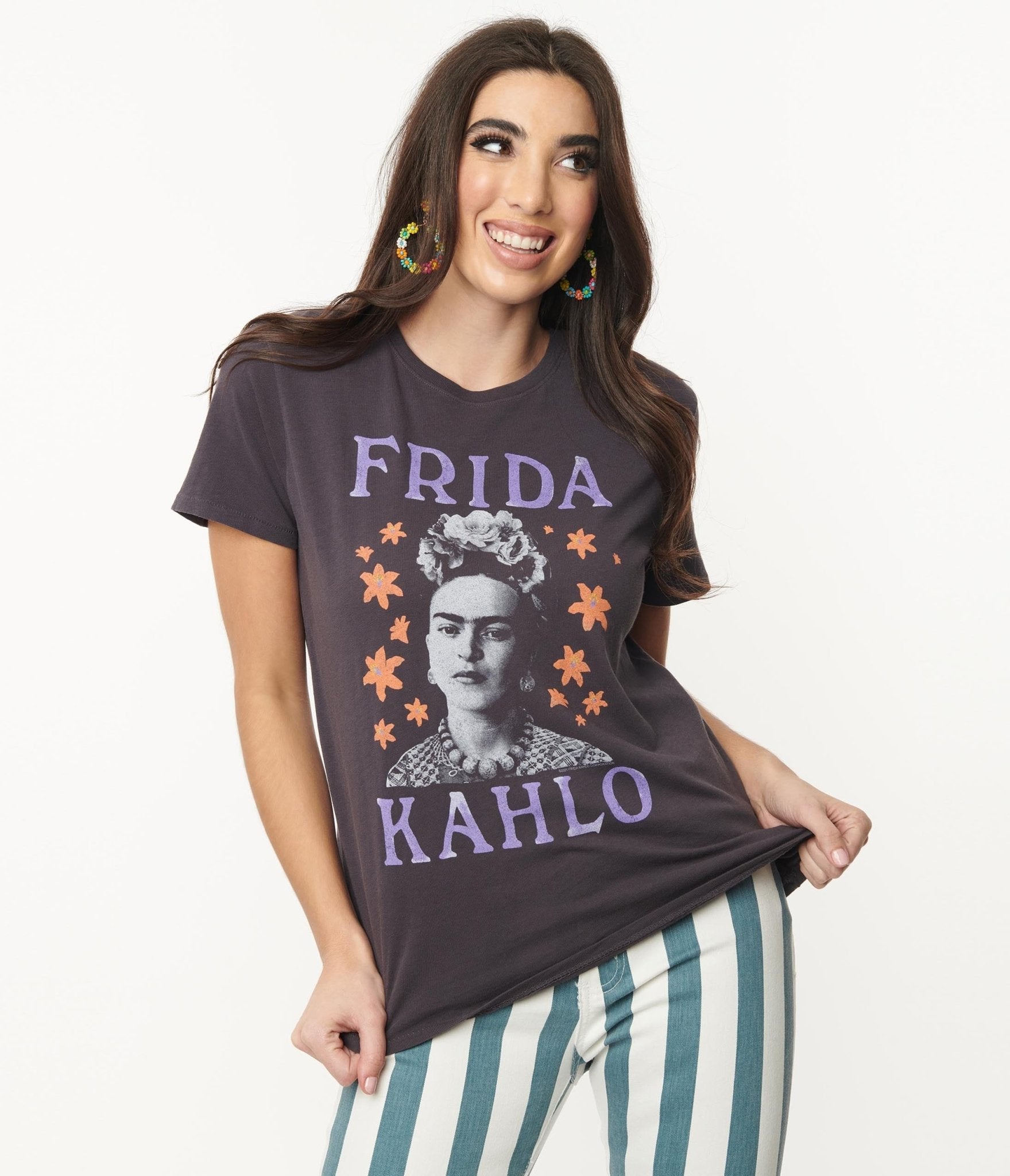 T shirt frida kahlo mango sales