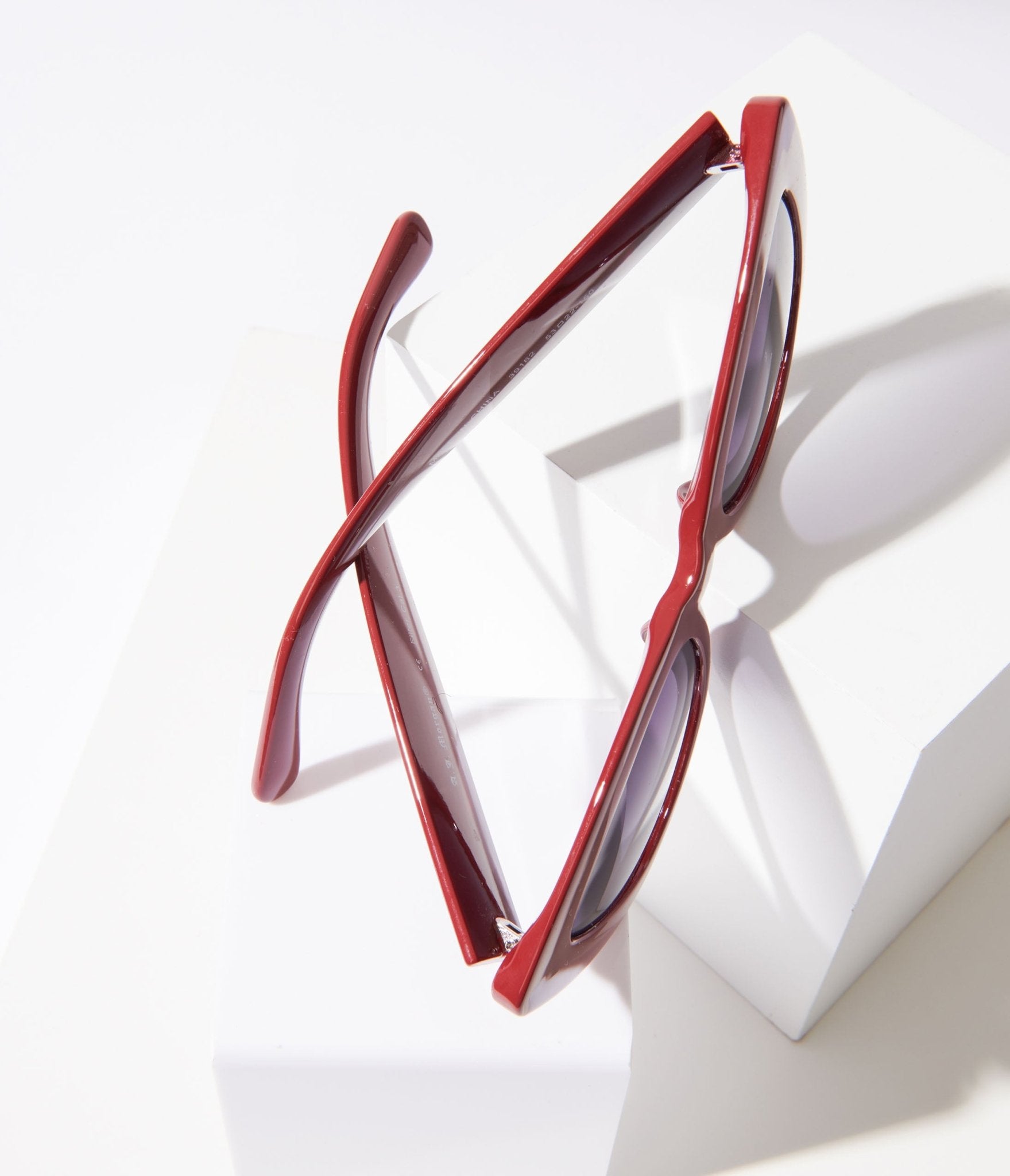 Lady in Red Cat Eye Sunglasses - Unique Vintage - Womens, ACCESSORIES, SUNGLASSES