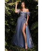 Cinderella Divine  Lavender Floral Fairy Prom Dress
