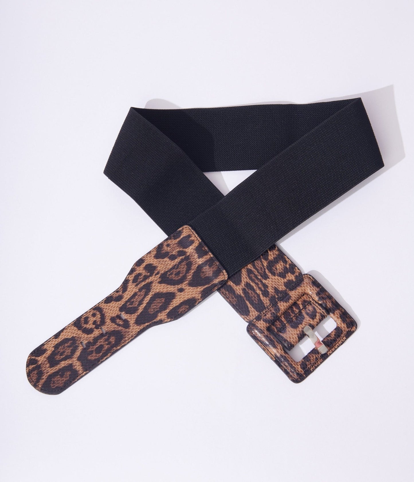 Leopard Reptile Skin Chunky Cinch Belt - Unique Vintage - Womens, ACCESSORIES, BELTS
