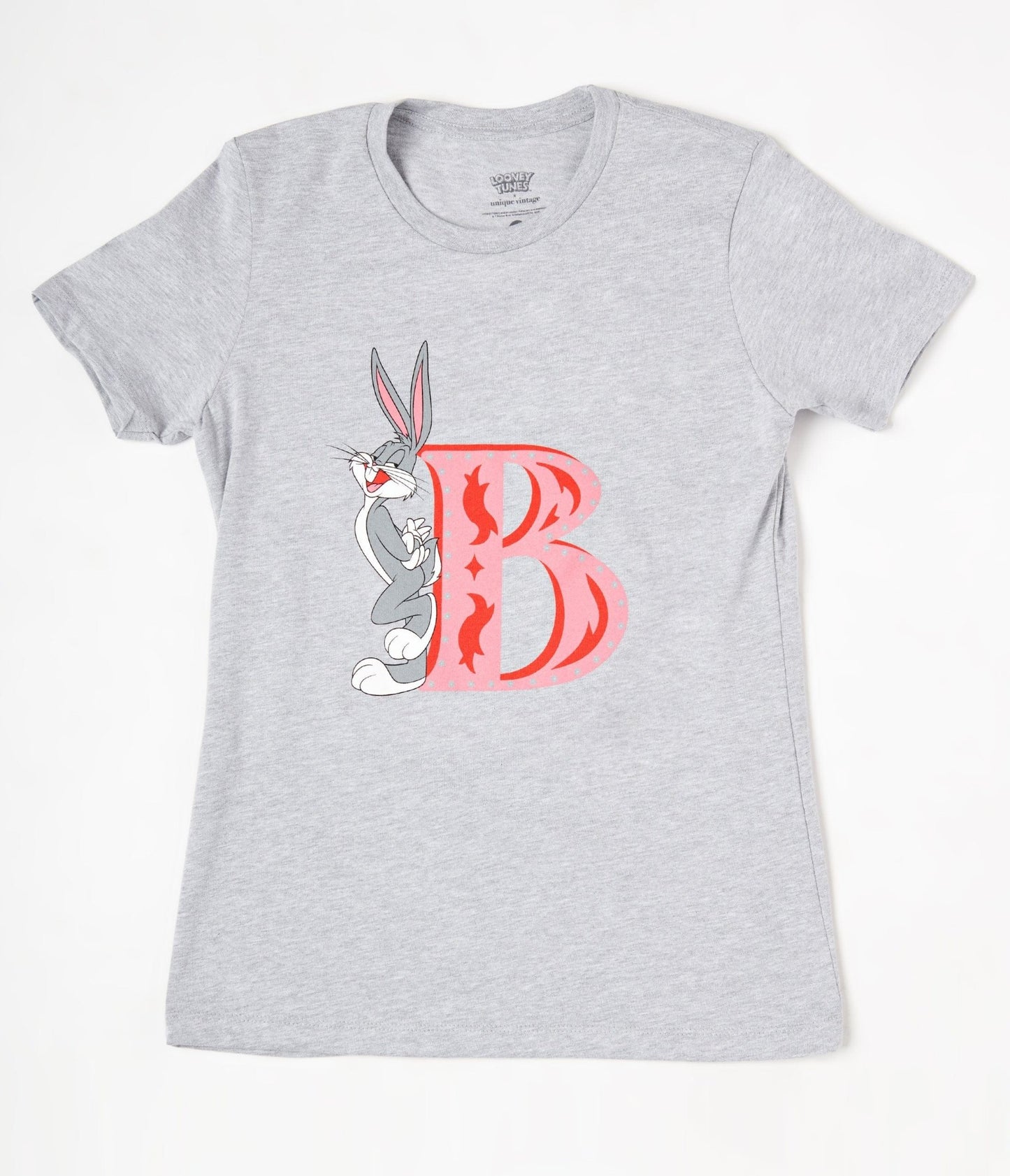 Looney Tunes x Unique Vintage Bug Bunny Fitted Graphic Tee - Unique Vintage - Womens, GRAPHIC TEES, TEES