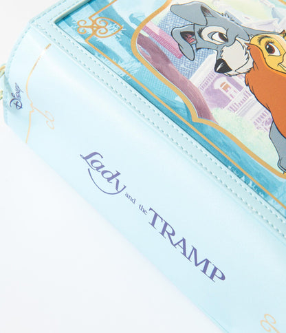Loungefly Lady & The Tramp Book Convertible Backpack - Unique Vintage - Womens, ACCESSORIES, HANDBAGS