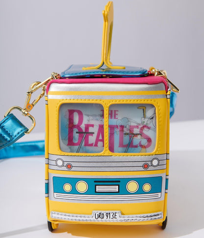 Loungefly The Beatles Magical Mystery Tour Bus Handbag - Unique Vintage - Womens, ACCESSORIES, HANDBAGS
