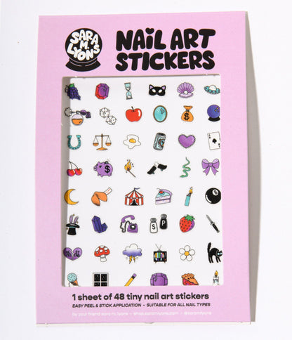 Magic Manicure Nail Art Stickers - Unique Vintage - Womens, ACCESSORIES, MAKEUP