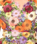 Magnolia Place Burgundy Flower Party Midori Swing Dress - Unique Vintage - Womens, DRESSES, SWING