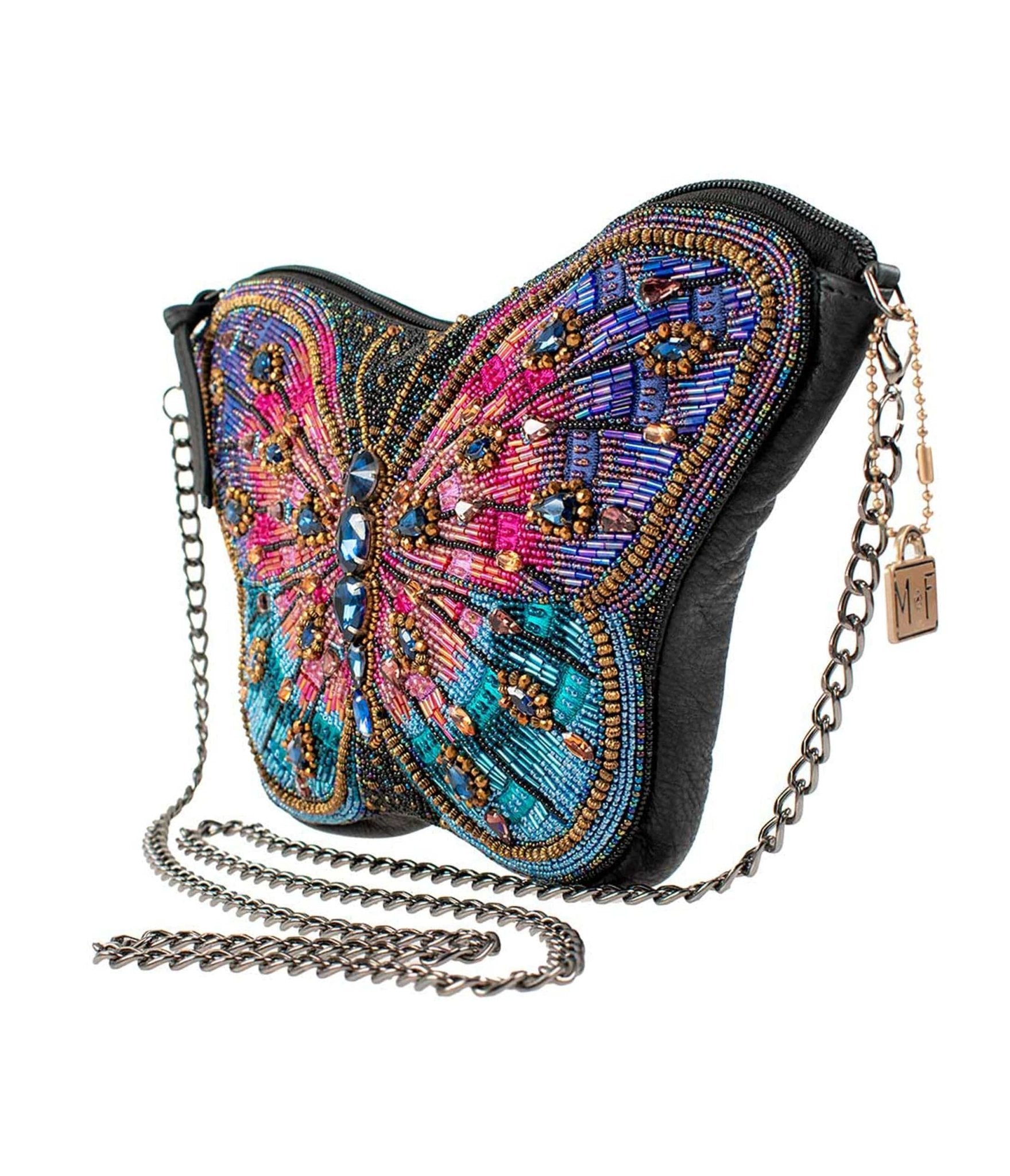 Mary Frances Butterfly Jewels Crossbody Bag - Unique Vintage - Womens, ACCESSORIES, HANDBAGS