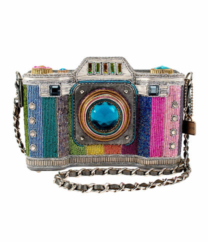 Mary Frances Life in Color Camera Crossbody Bag - Unique Vintage - Womens, ACCESSORIES, HANDBAGS