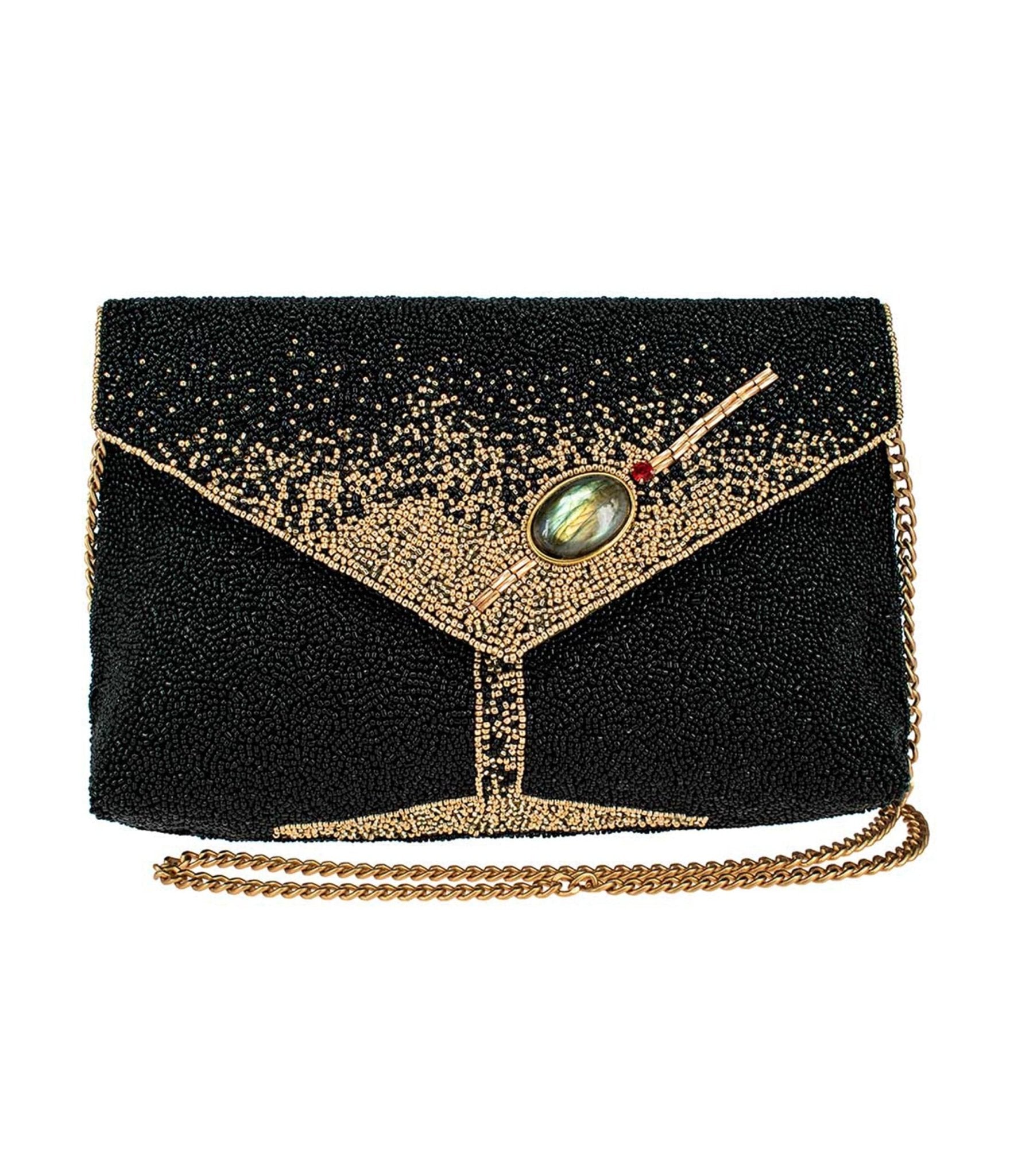 Mary Frances Olive You Crossbody Clutch - Unique Vintage - Womens, ACCESSORIES, HANDBAGS