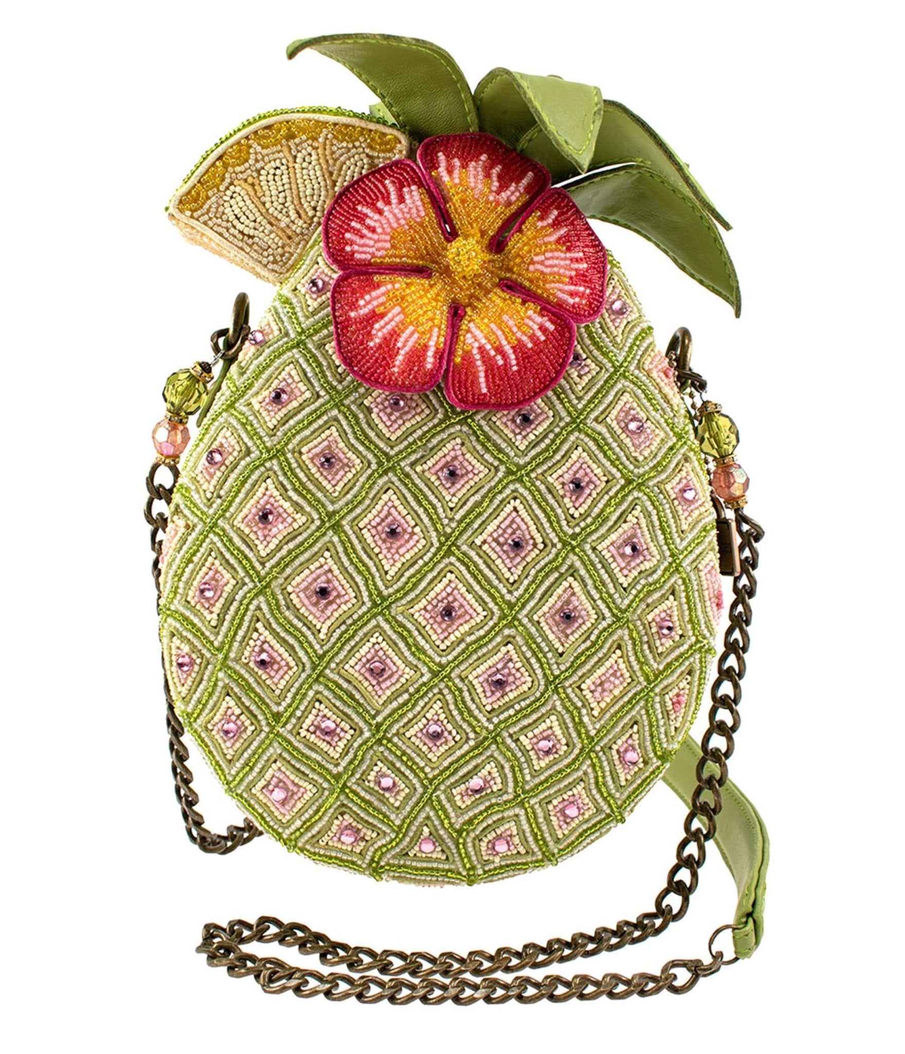 Mary Frances Pineapple Island Crossbody Bag - Unique Vintage - Womens, ACCESSORIES, HANDBAGS