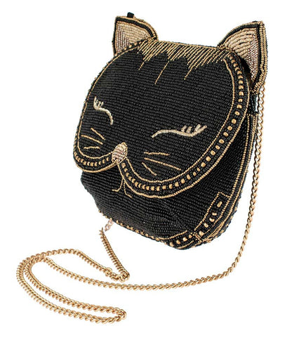 Mary Frances Whiskers Cat Crossbody Bag - Unique Vintage - Womens, ACCESSORIES, HANDBAGS