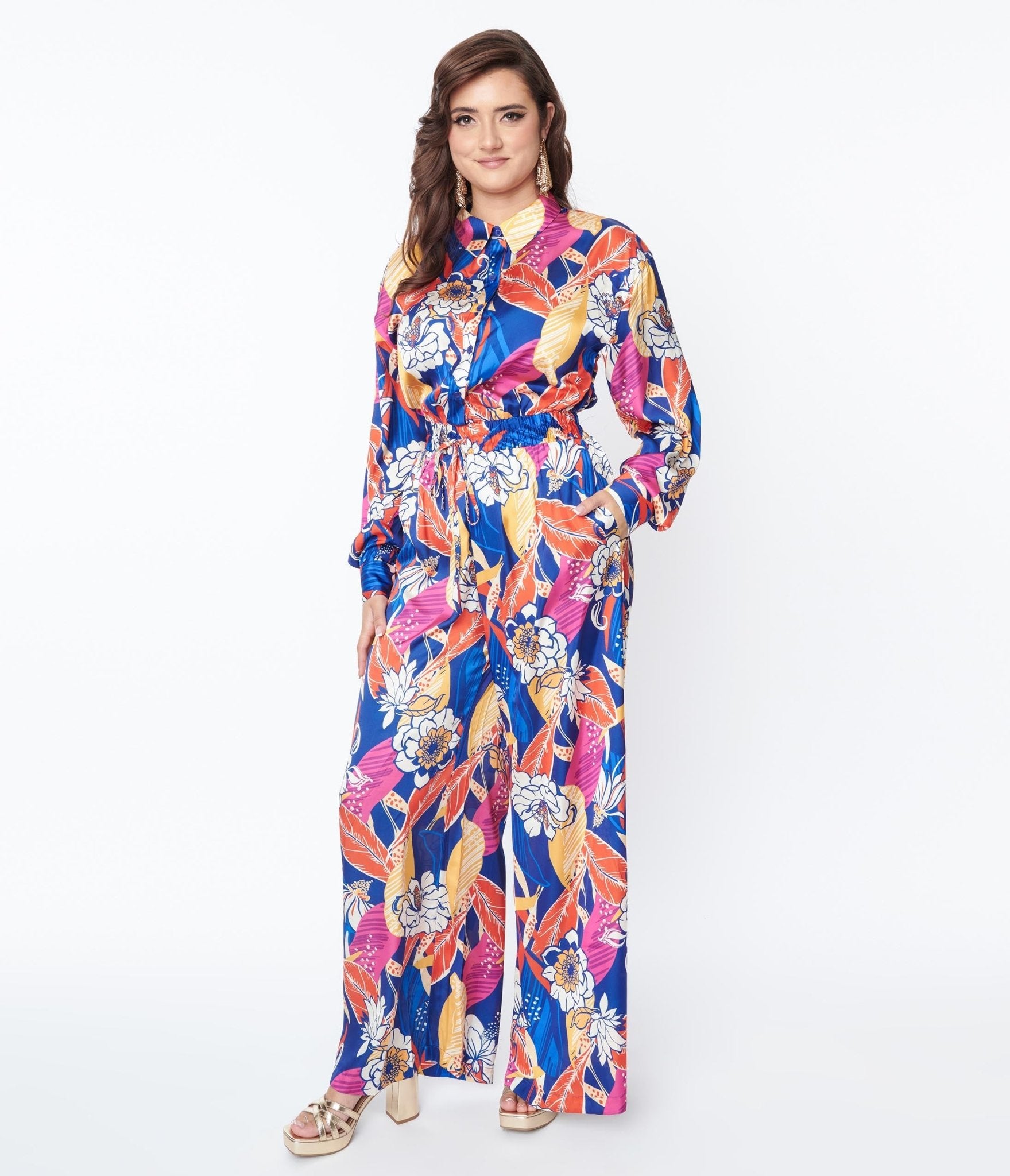 Floral Print Jumpsuit (3089945) | Truworths