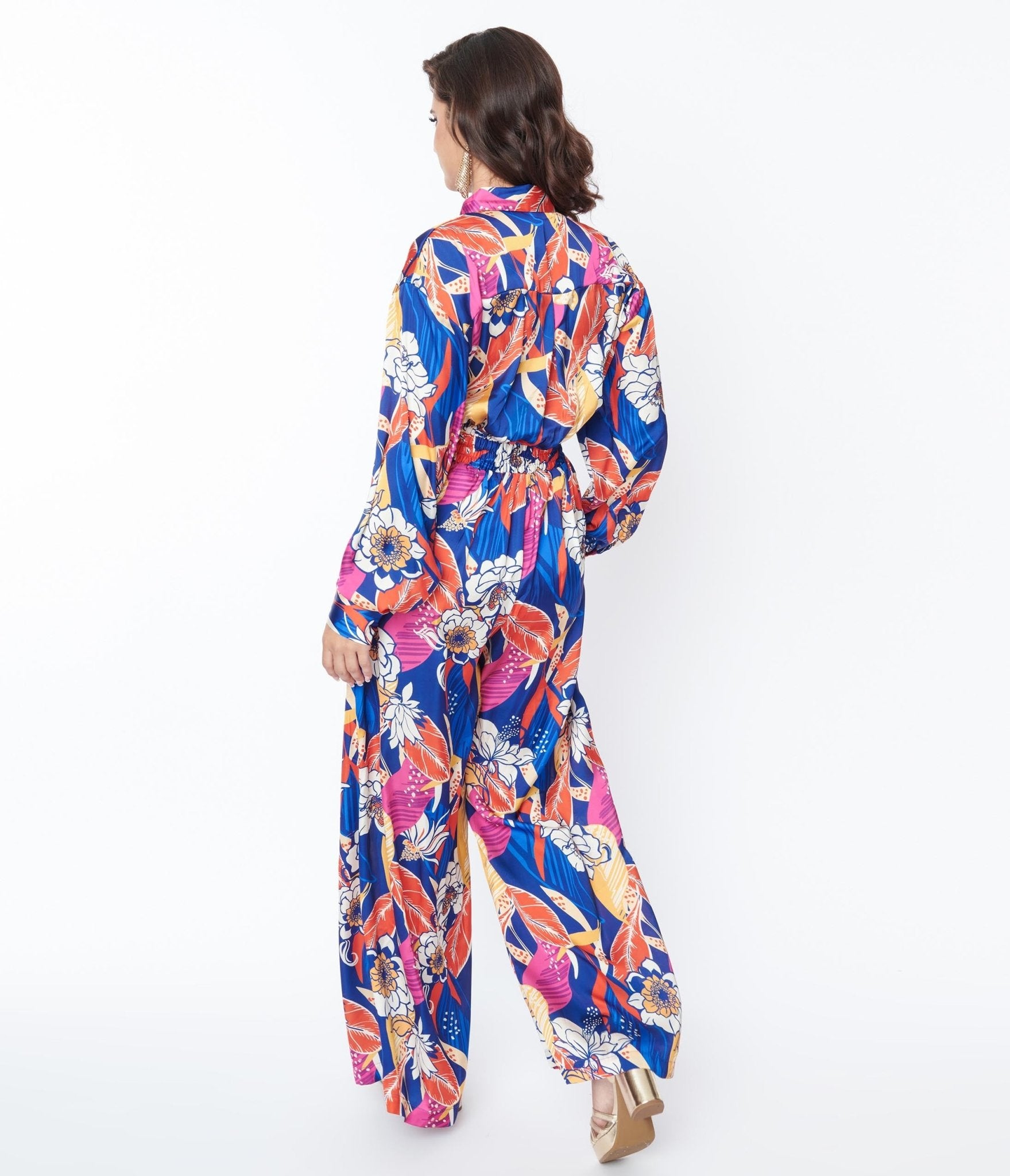 Bold print jumpsuit online