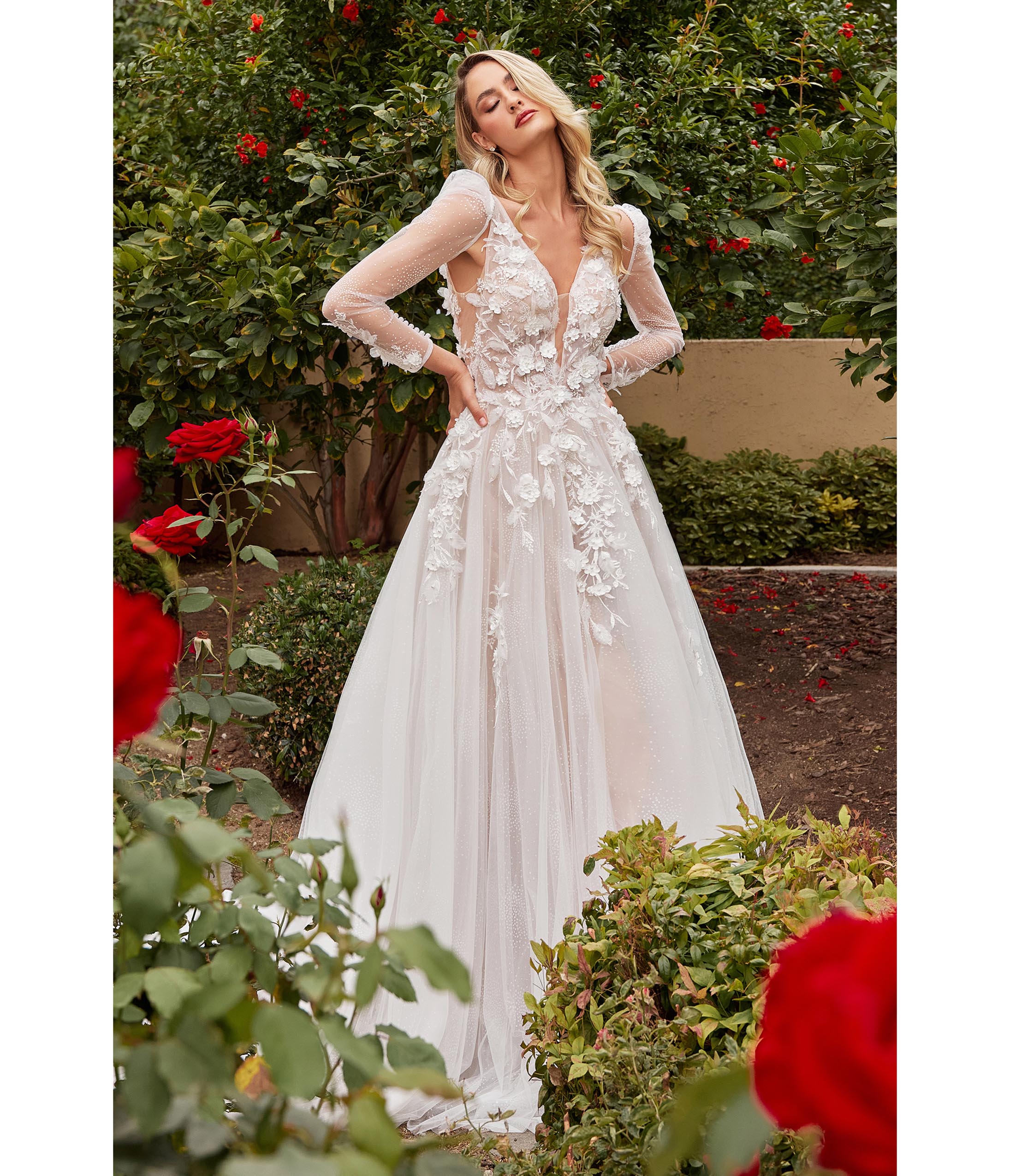 Cream Bridal Dresses, Ivory Wedding Gowns | Dressafford
