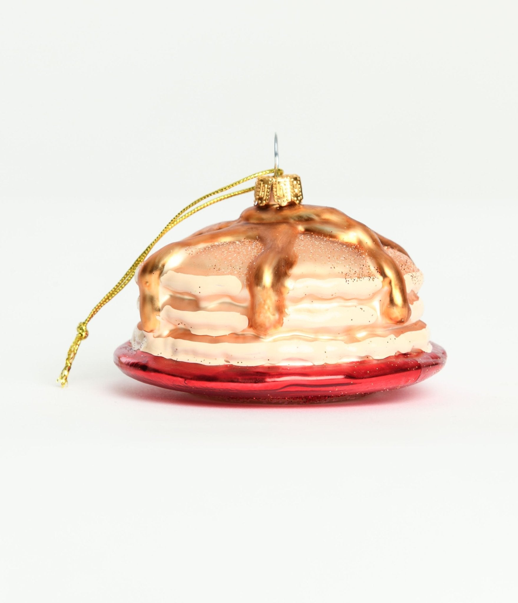 Pancake Stack Glass Ornament - Unique Vintage - Womens, ACCESSORIES, GIFTS/HOME