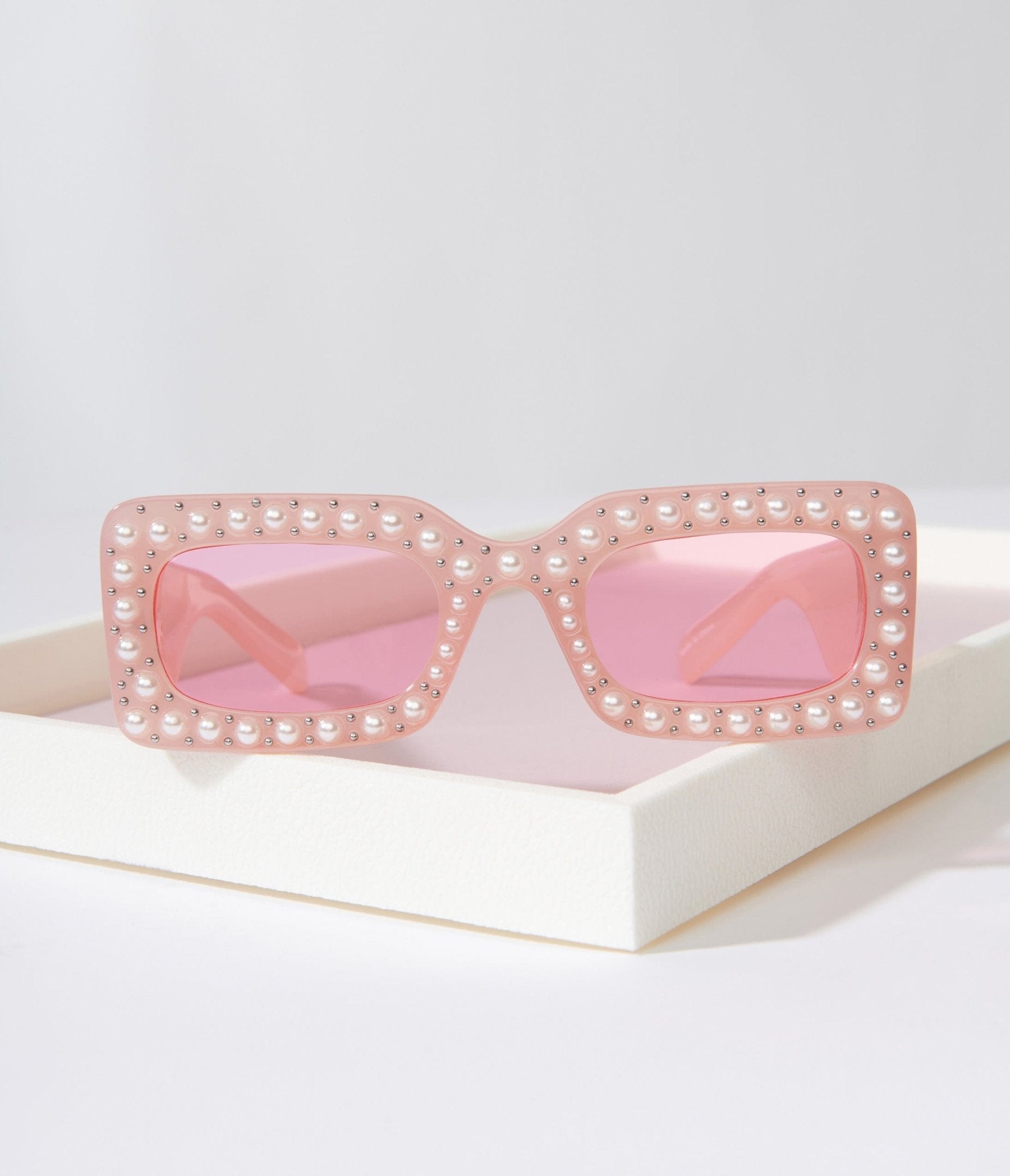 Large Square Fashion Sunglasses Women Luxury Rhinestone - Temu