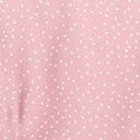 Pink & White Polka Dot Wrap Dress - Unique Vintage - Womens, DRESSES, FIT AND FLARE