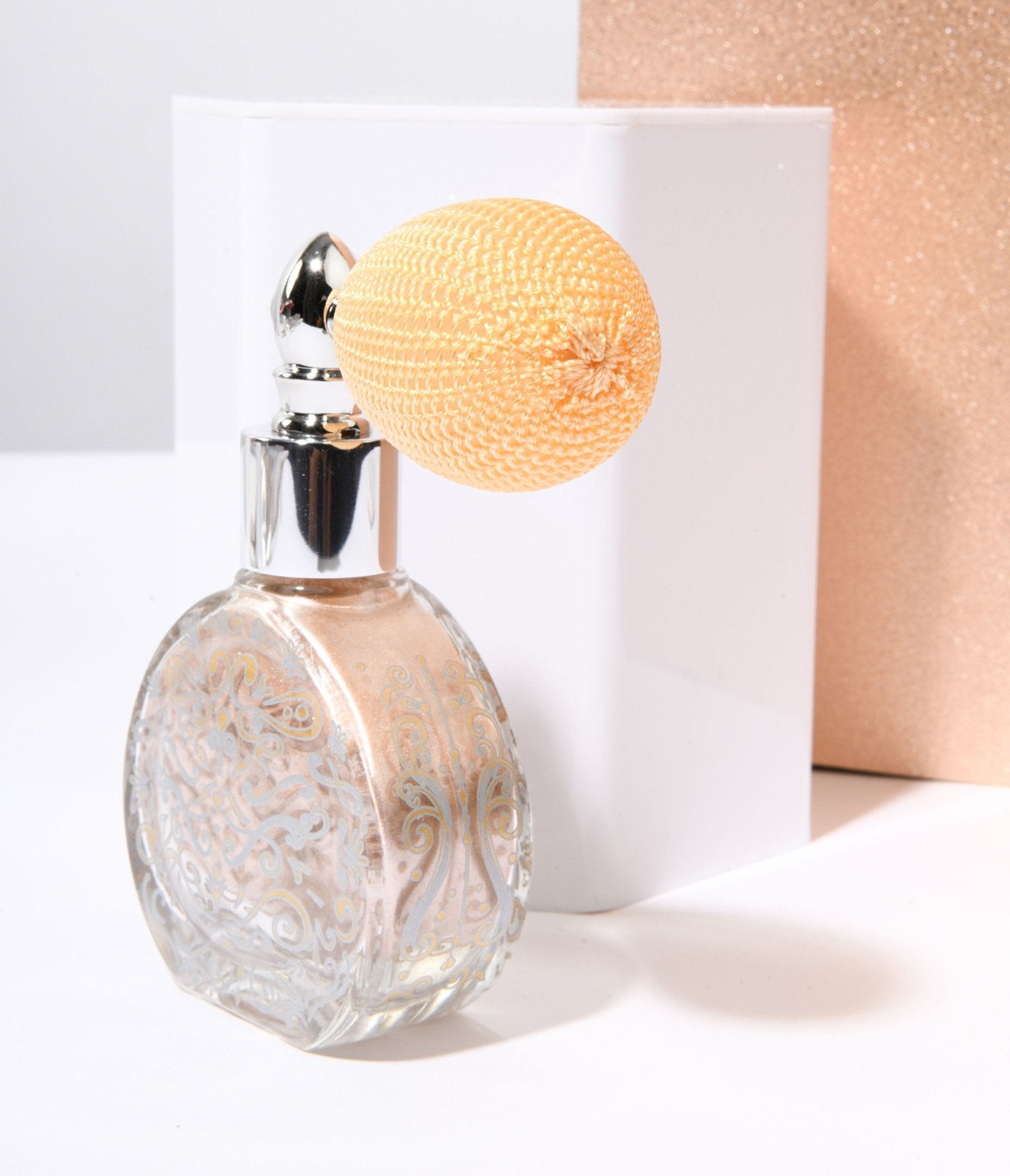 Pretty Vulgar Rose Gold Glitter Dust Unique Vintage