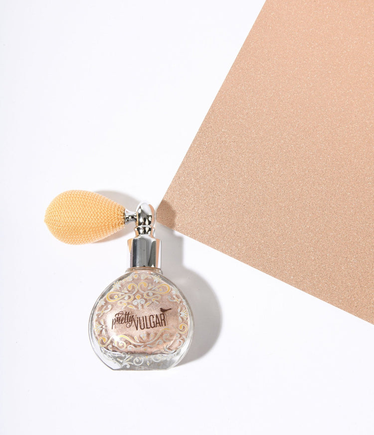 Pretty Vulgar Rose Gold Glitter Dust Unique Vintage