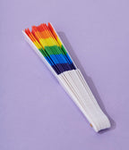 Rainbow Hand Fan - Unique Vintage - Womens, ACCESSORIES, GIFTS/HOME