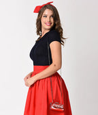 Red Classic Coca Cola Coke Can Hard Clutch - Unique Vintage - Womens, ACCESSORIES, HANDBAGS