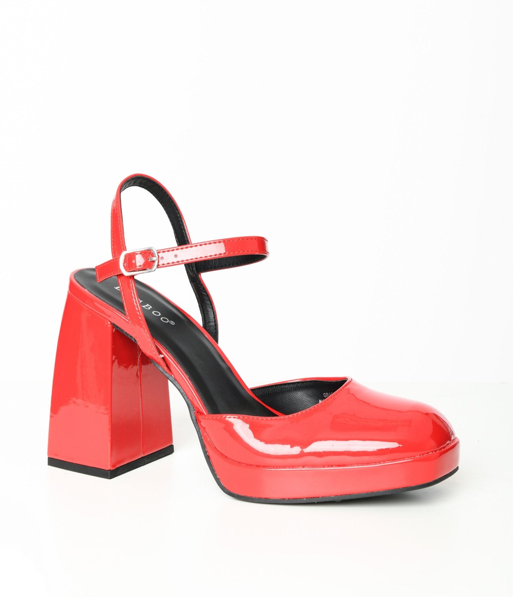 80's Mademoiselle Shoes: 80s -Mademoiselle- Womens red with black lace over  classic totally 80s pumps with solid red 3 inch stiletto heels and pointed  toe. All you need now is some spandex
