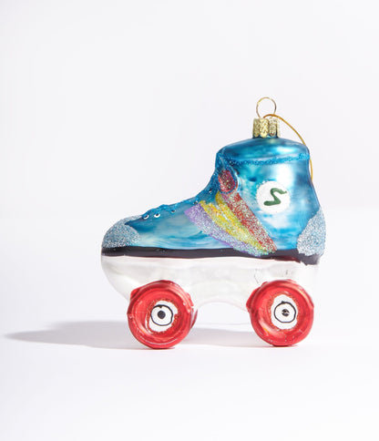 Rollerskate Glass Ornament - Unique Vintage - Womens, ACCESSORIES, GIFTS/HOME