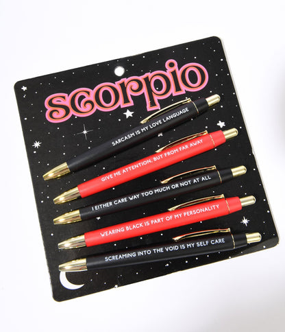 Scorpio Pen Set - Unique Vintage - Womens, ACCESSORIES, GIFTS/HOME