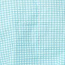 Sky Blue Gingham Scalloped Top & Pants Set - Unique Vintage - Womens, BOTTOMS, ROMPERS AND JUMPSUITS