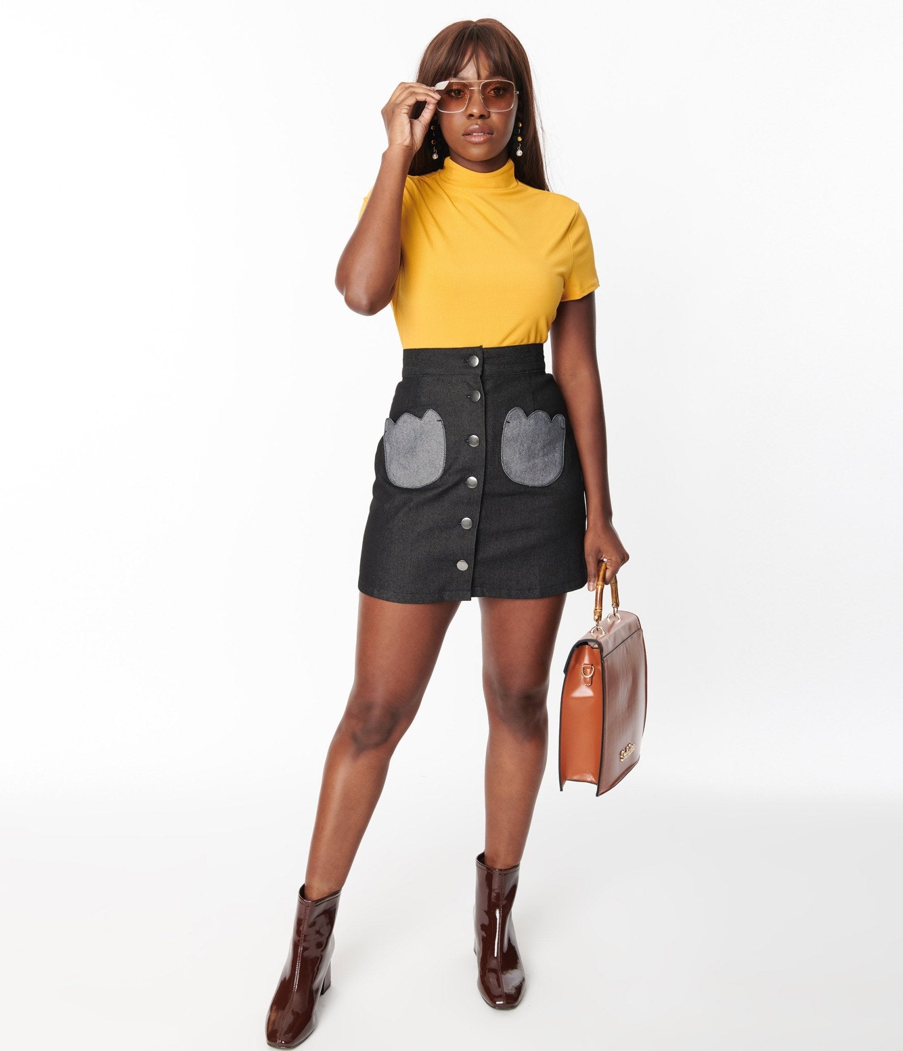 Becca Dark Wash Side Slit Denim Skirt Classy Closet Online Modest Boutique  Iowa – Classy Closet Shop