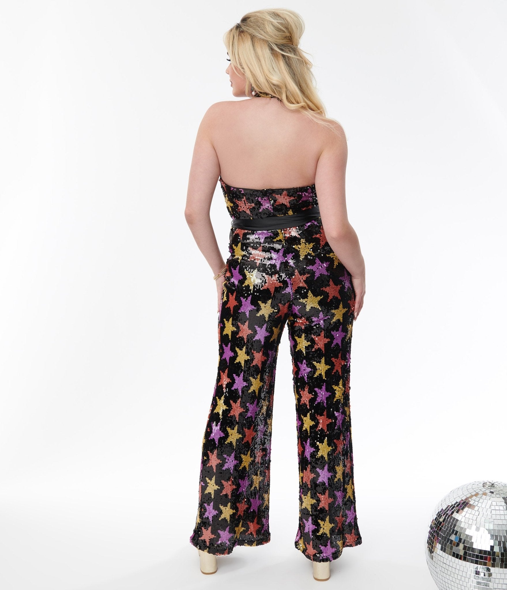 Sequin star jumpsuit shop