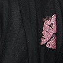 Smak Parlour Black & Pink Glitter Lips Love Interest Babydoll Dress - Unique Vintage - Womens, DRESSES, BABYDOLL