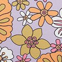 Smak Parlour Lavender Retro Bloom Bell Sleeve Wrap Top - Unique Vintage - Womens, TOPS, KNIT TOPS