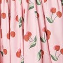 Smak Parlour Plus Size Pink & Cherries Love Interest Babydoll Dress - Unique Vintage - Womens, DRESSES, BABYDOLL
