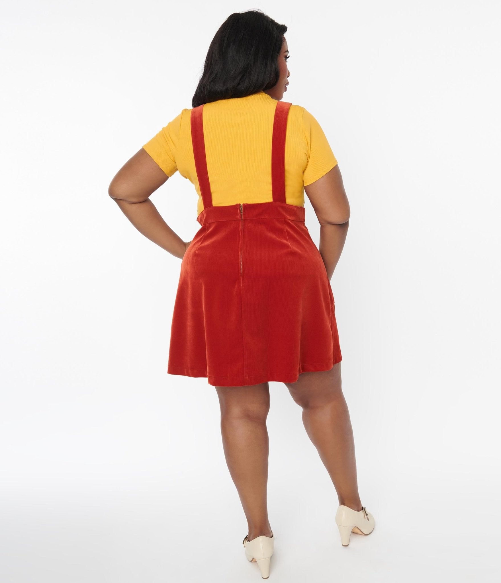 Rust pinafore shop