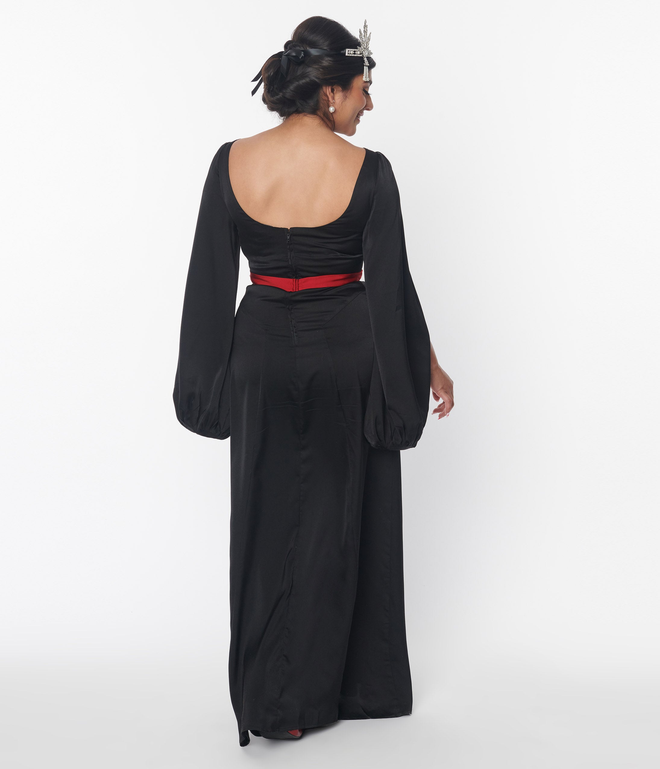 Great gatsby satin dress 2025