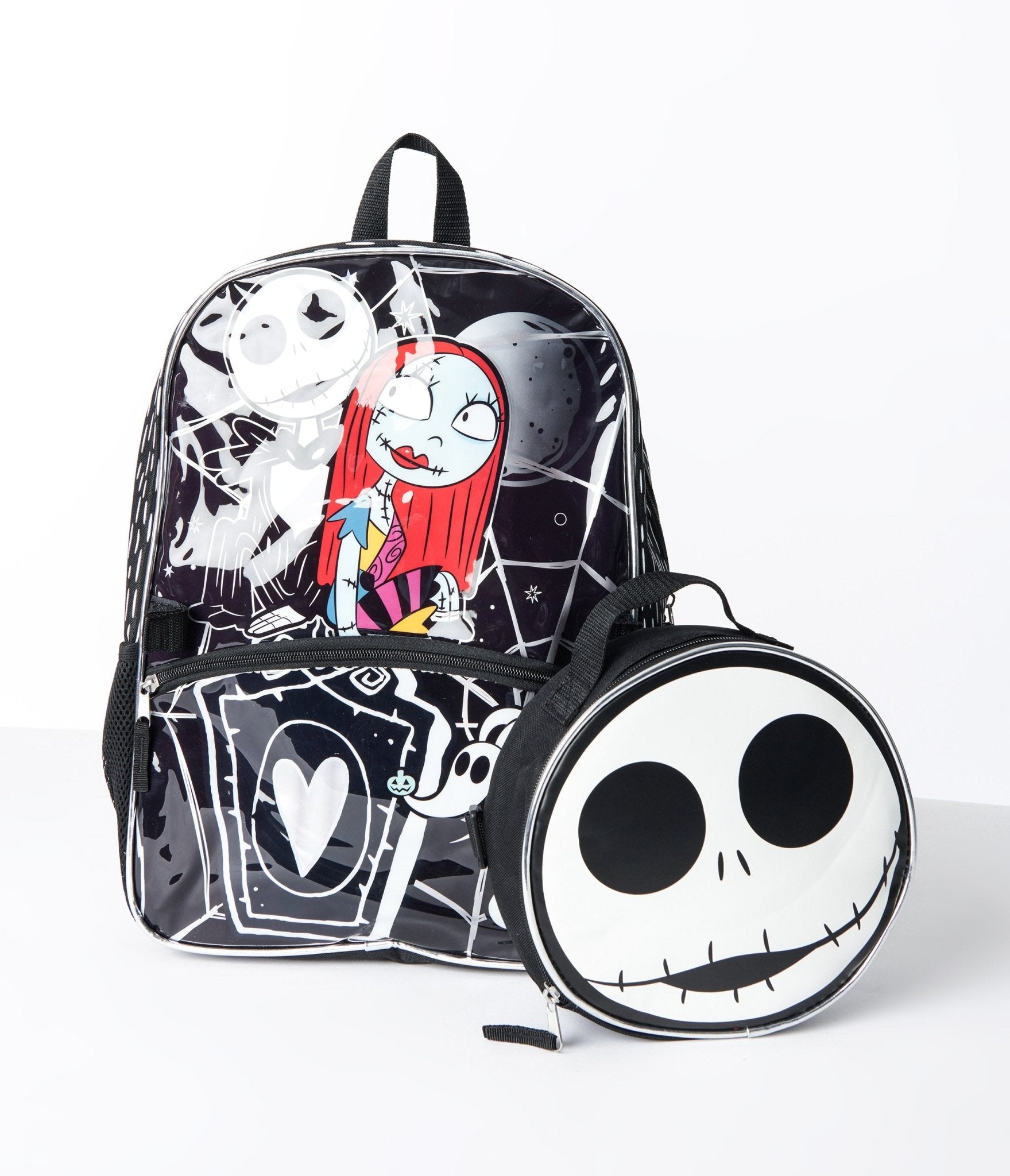 The Nightmare Before Christmas Jack & Sally Lunch Tote & Backpack - Unique Vintage - Womens, HALLOWEEN, ACCESSORIES