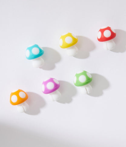 Tiny Toadstools Drink Markers - Unique Vintage - Womens, ACCESSORIES, GIFTS/HOME