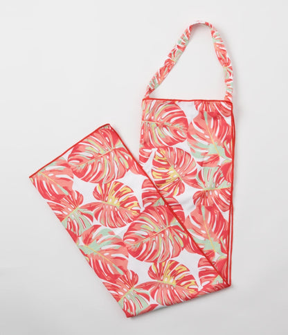 Tropical 2 In 1 Towel Tote Bag - Unique Vintage - Womens, ACCESSORIES, GIFTS/HOME