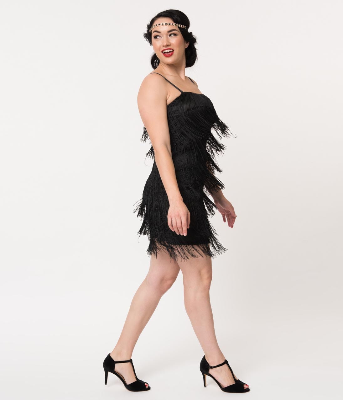 Fringe flapper shop cocktail dress