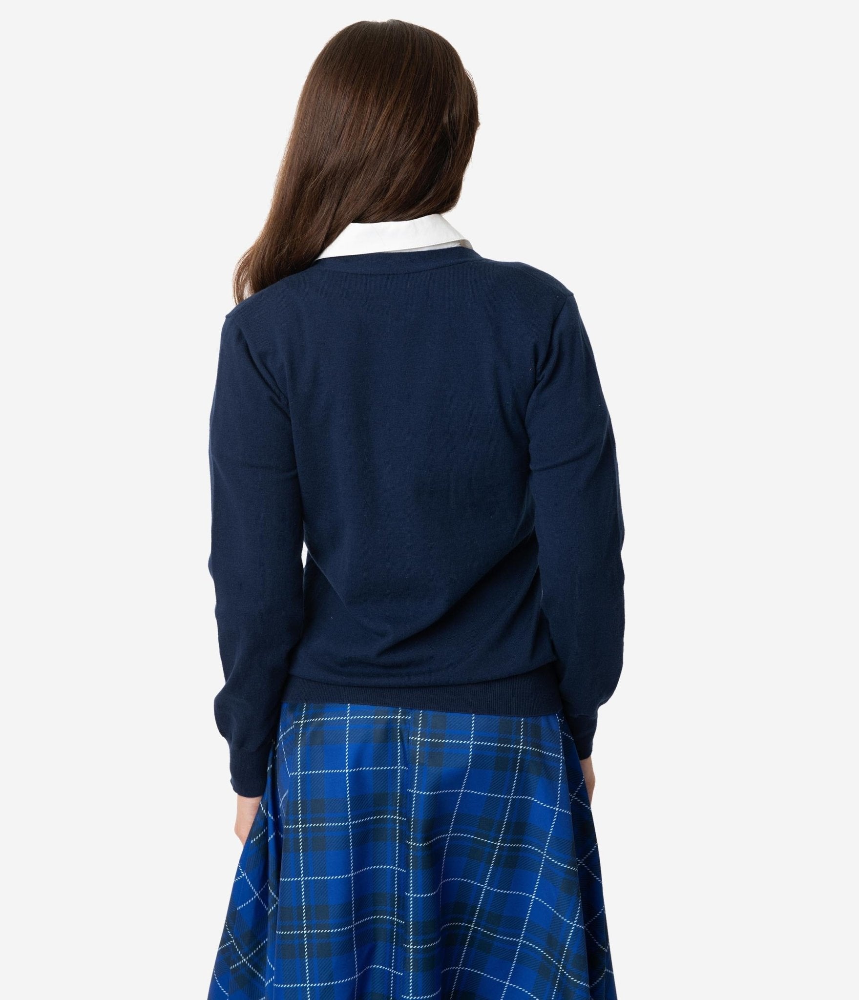Light blue clearance school cardigan