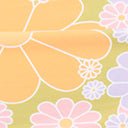Unique Vintage Avocado & Multicolor Daisy Print Alice Swim Skirt - Unique Vintage - Womens, SWIM, BOTTOM