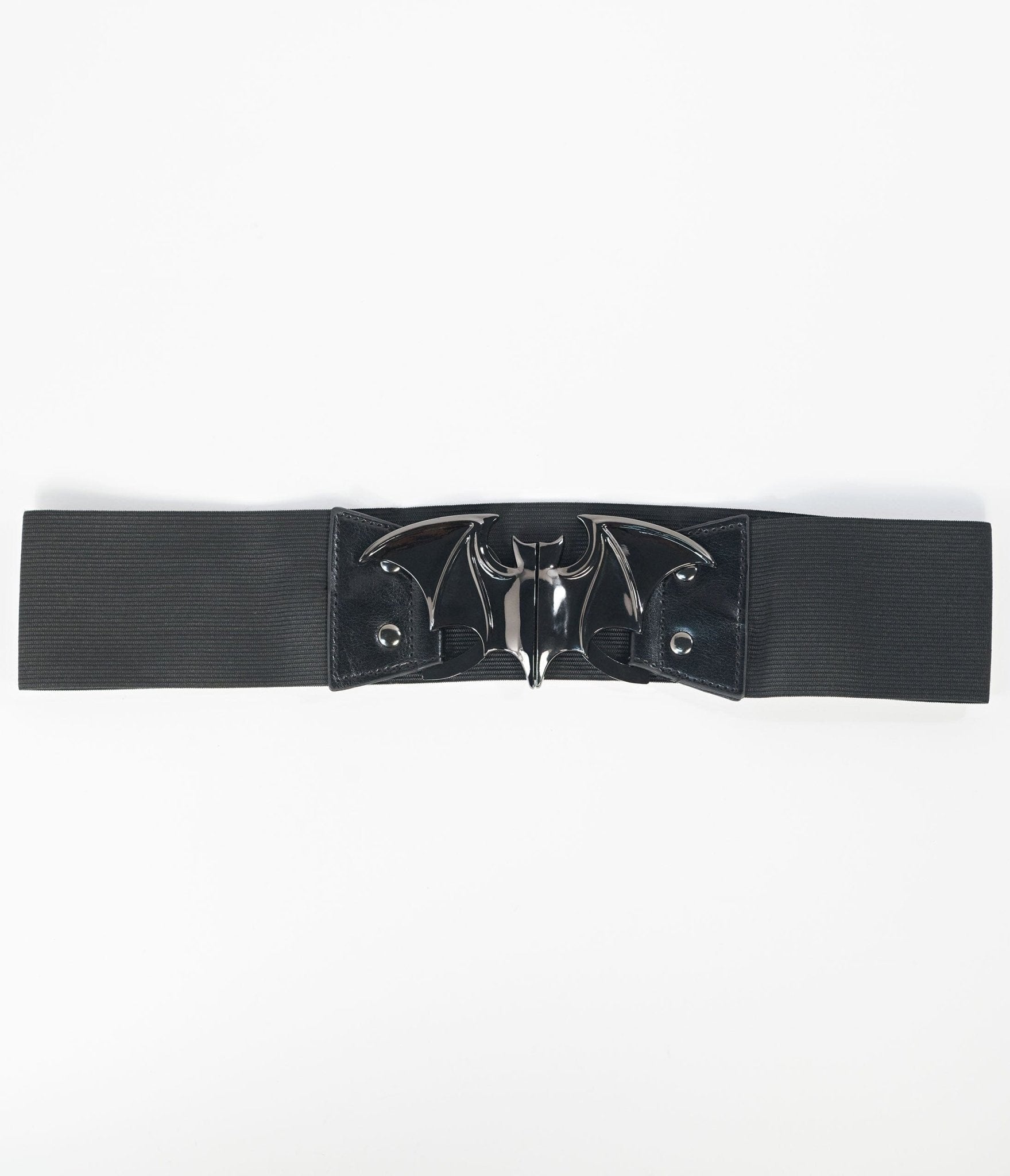 Unique Vintage Black Bat Cinch Belt Size 2X 3X