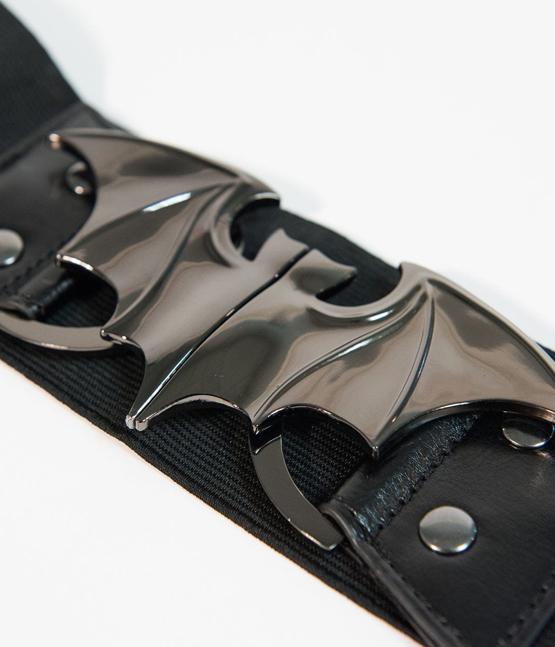 Unique Vintage Black Bat Cinch Belt - Unique Vintage - Womens, HALLOWEEN, ACCESSORIES